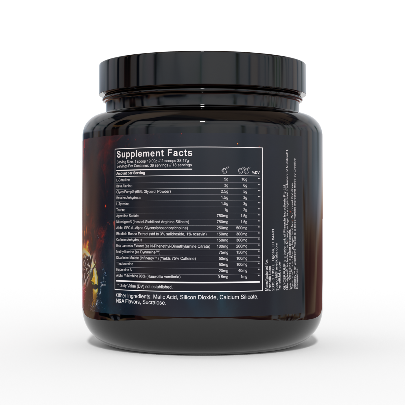 Malevolent Fury Pre-Workout (Strawberry Lemonade)