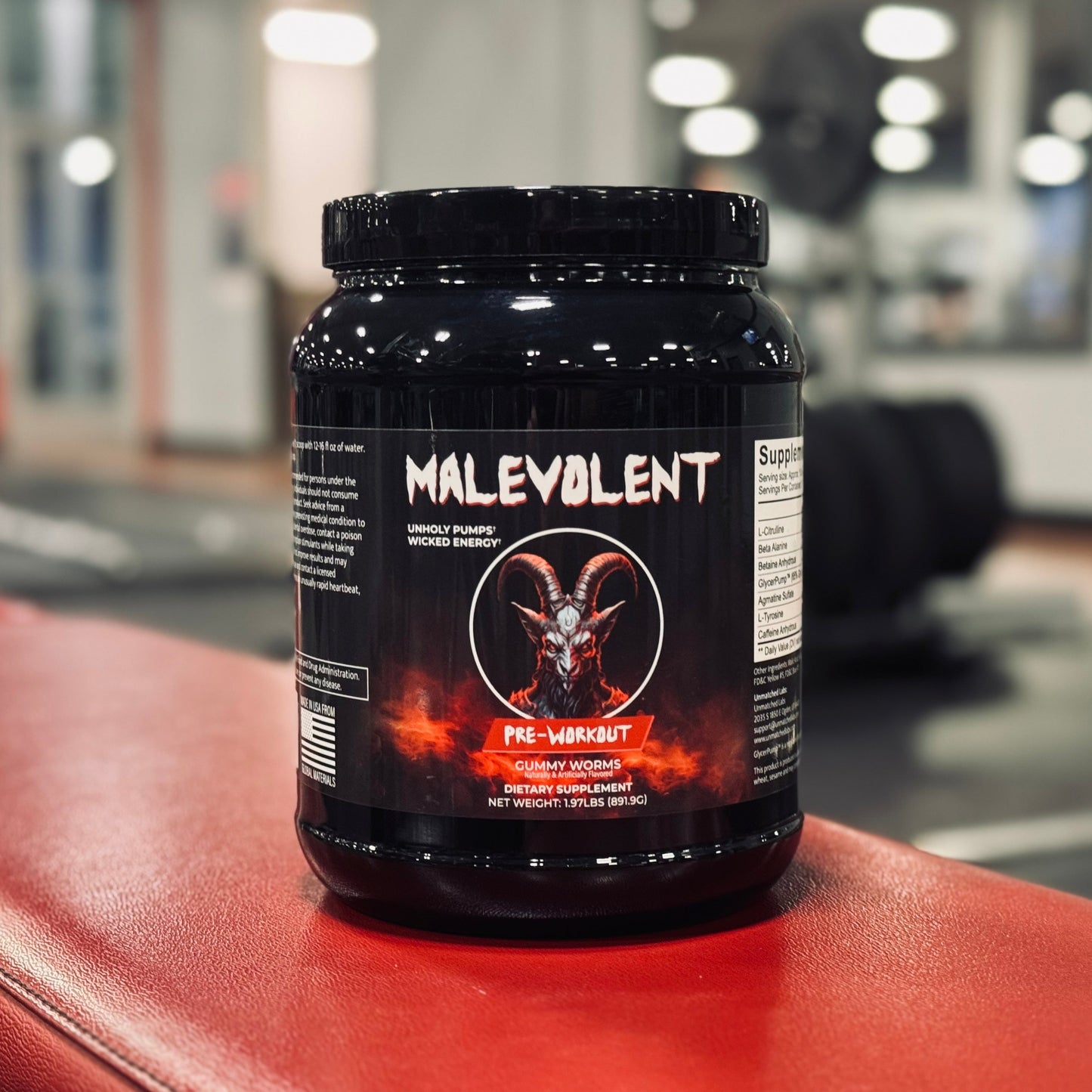 Malevolent Pre-Workout (Gummy Worm)